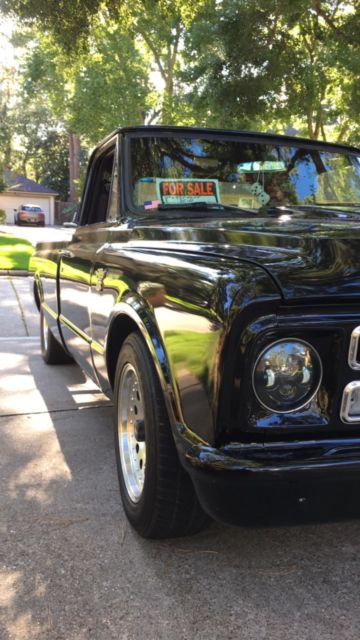 1967 Black Chevrolet C-10 Pickup