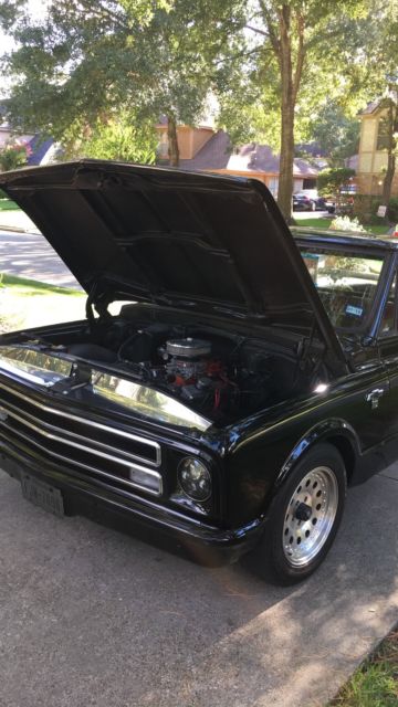 1967 Black Chevrolet C-10 Pickup