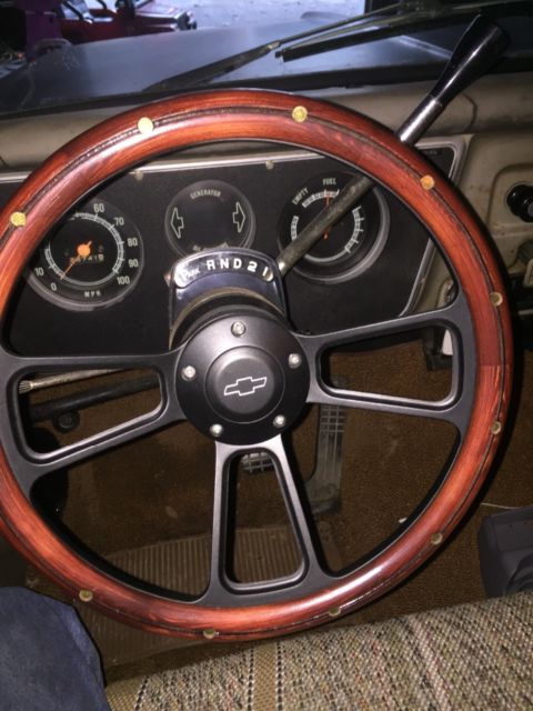 1967 Burgundy Chevrolet C-10 Standard Cab Pickup