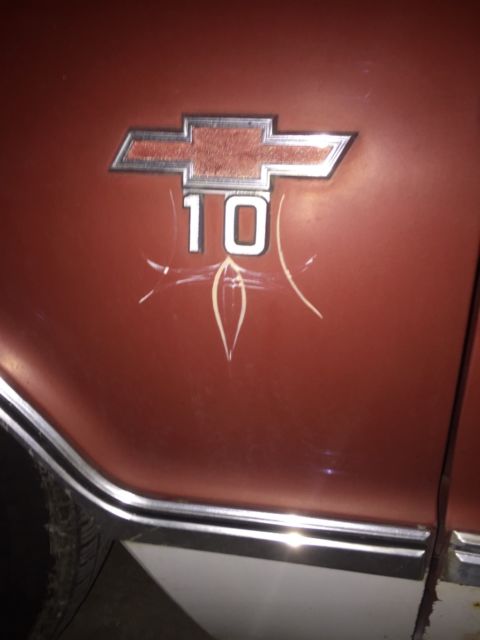 1967 Burgundy Chevrolet C-10 Standard Cab Pickup