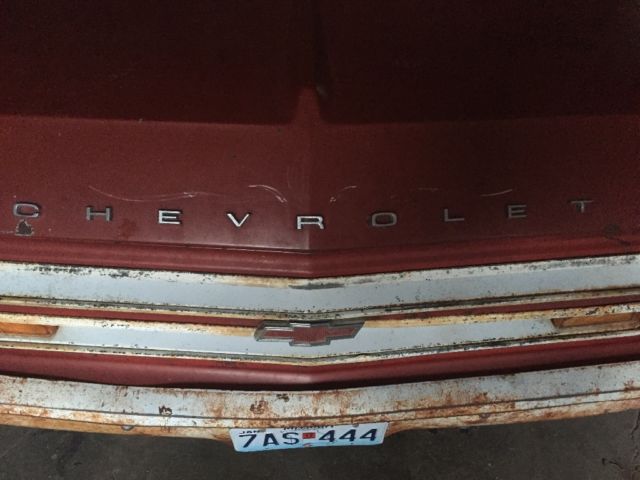 1967 Burgundy Chevrolet C-10 Standard Cab Pickup