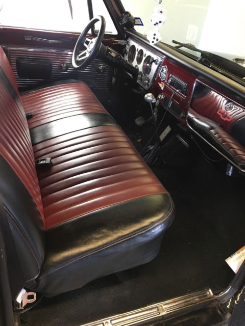 1967 Black Chevrolet C-10 Pickup