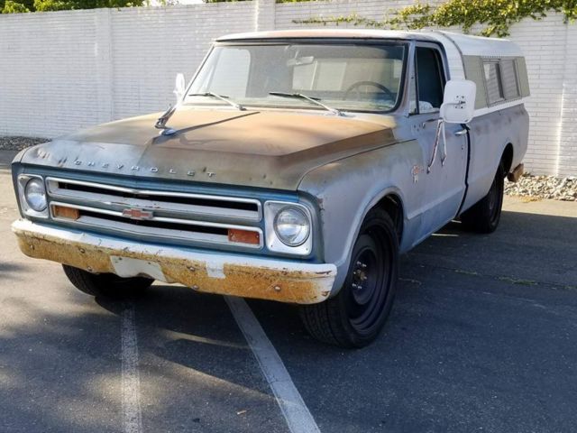 1967 Blue Chevrolet C-10 Standard Cab Pickup