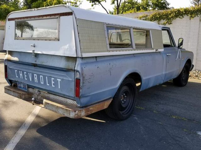 1967 Blue Chevrolet C-10 Standard Cab Pickup