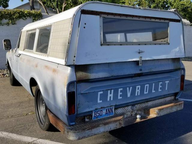1967 Blue Chevrolet C-10 Standard Cab Pickup