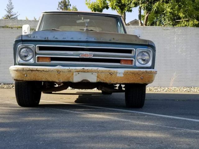 1967 Blue Chevrolet C-10 Standard Cab Pickup