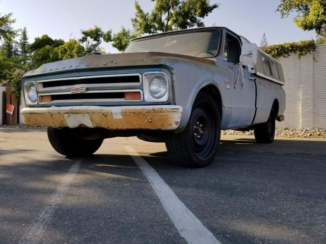 1967 Blue Chevrolet C-10 Standard Cab Pickup