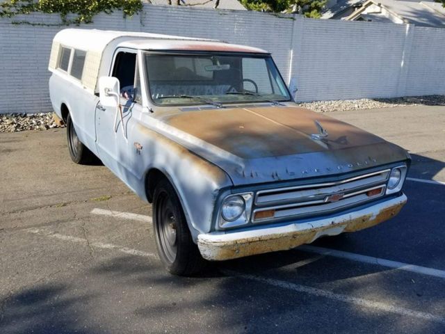 1967 Blue Chevrolet C-10 Standard Cab Pickup
