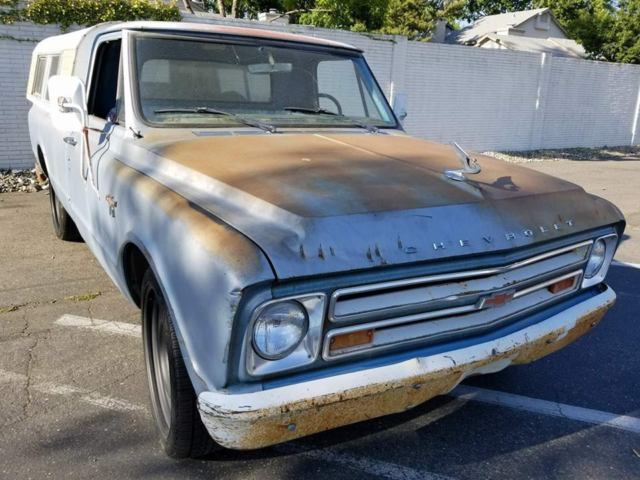 1967 Blue Chevrolet C-10 Standard Cab Pickup