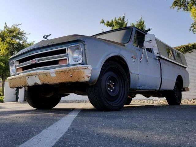 1967 Blue Chevrolet C-10 Standard Cab Pickup