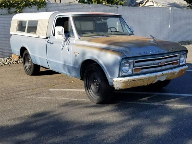 1967 Blue Chevrolet C-10 Standard Cab Pickup