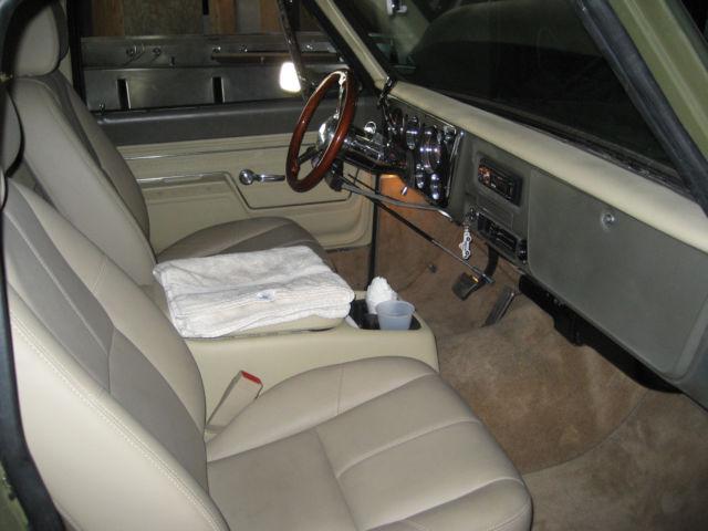 1967 olive drab Chevrolet C-10 Standard Cab Pickup