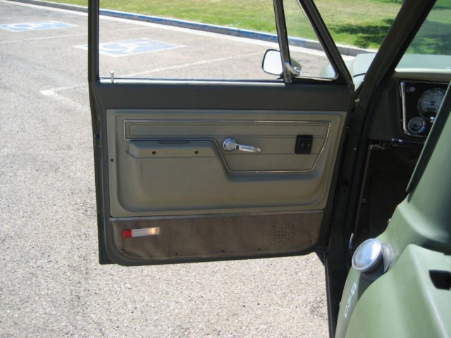 1967 olive drab Chevrolet C-10 Standard Cab Pickup