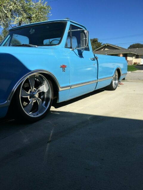 1967 Blue Chevrolet C-10