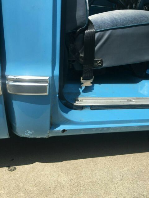 1967 Blue Chevrolet C-10