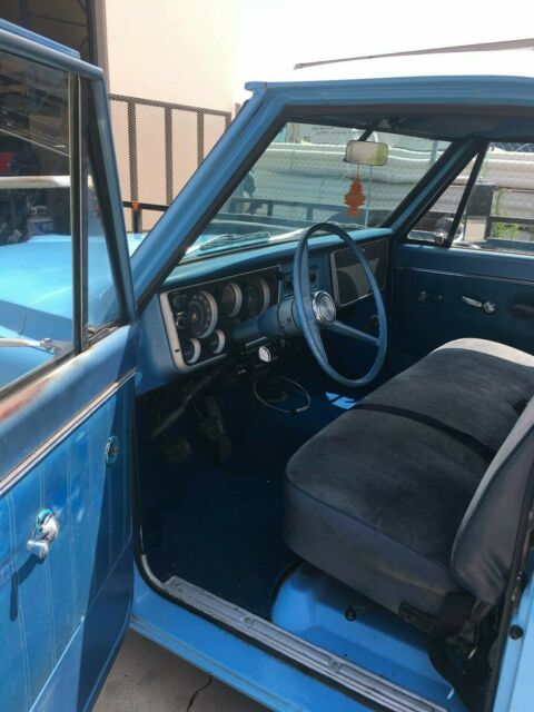 1967 Blue Chevrolet C-10