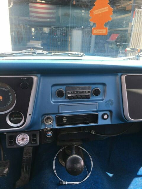 1967 Blue Chevrolet C-10