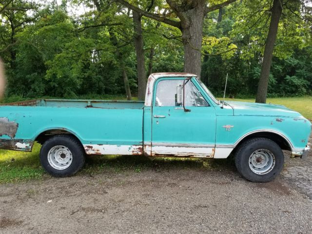 1967 Blue Chevrolet C-10 Pick up