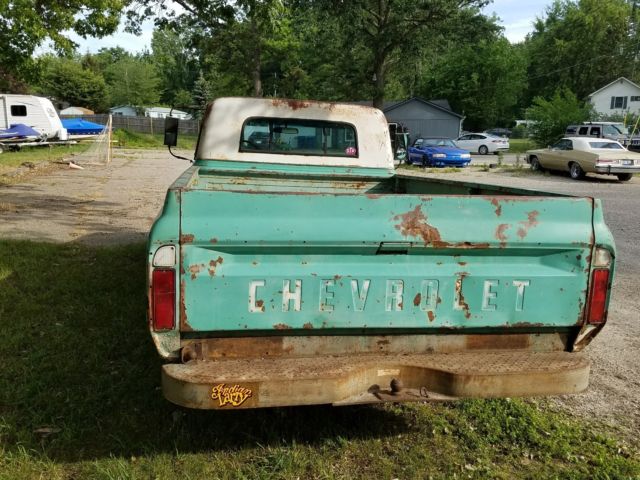 1967 Blue Chevrolet C-10 Pick up