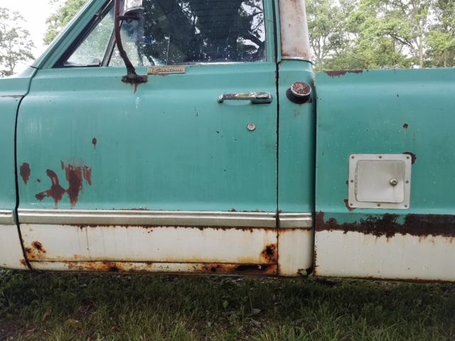 1967 Blue Chevrolet C-10 Pick up