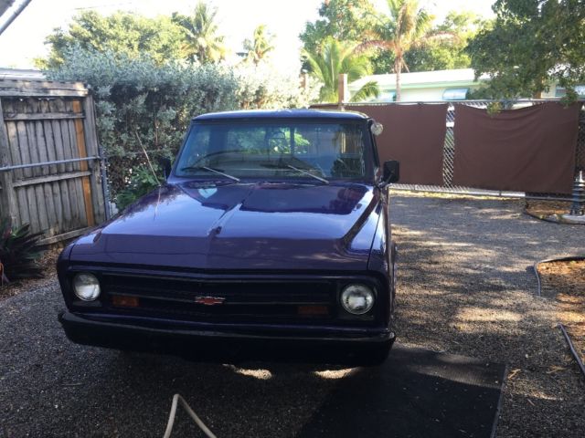 1967 House of color blurpurple Chevrolet C-10