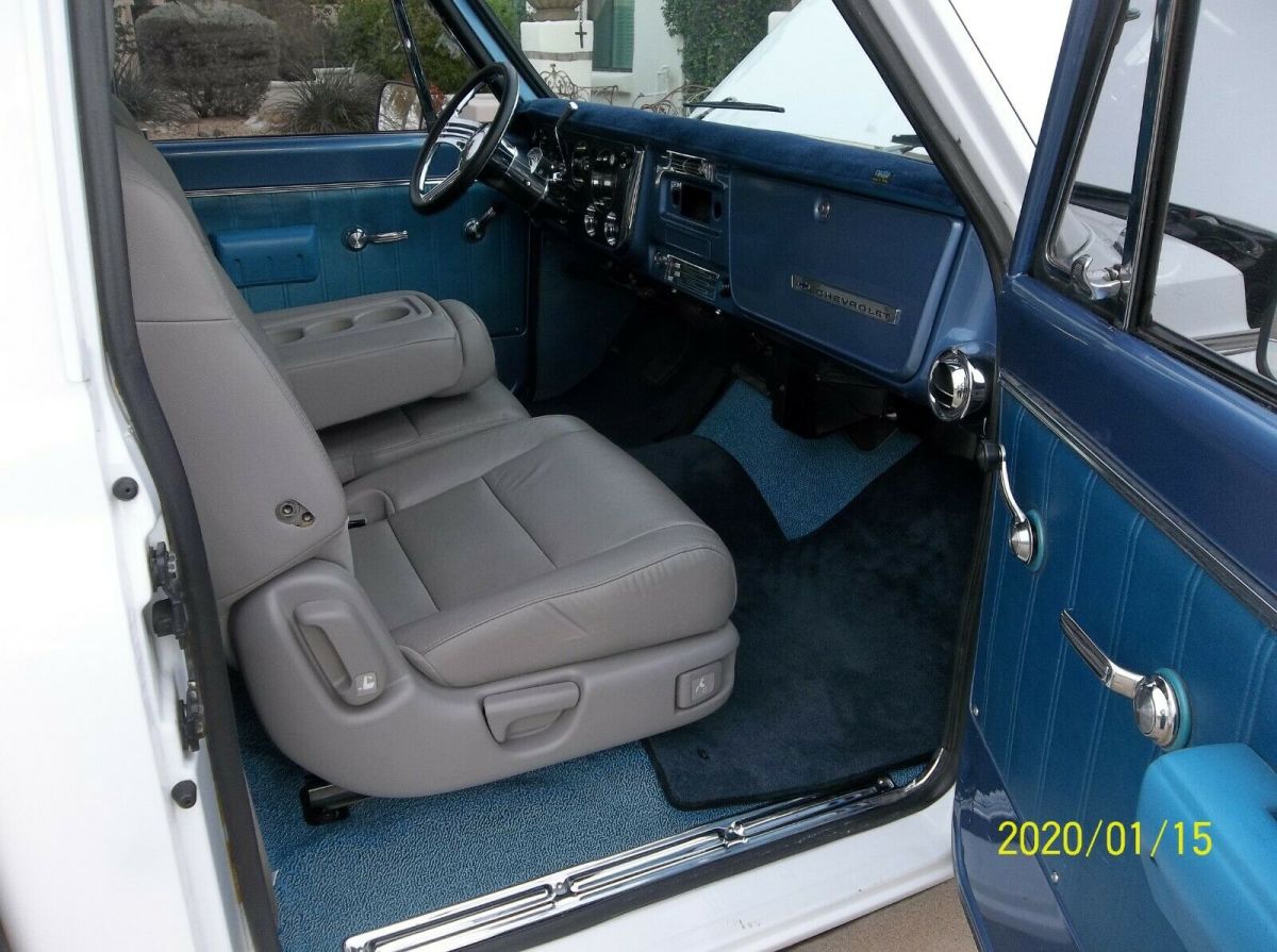 1967 White Chevrolet C-10