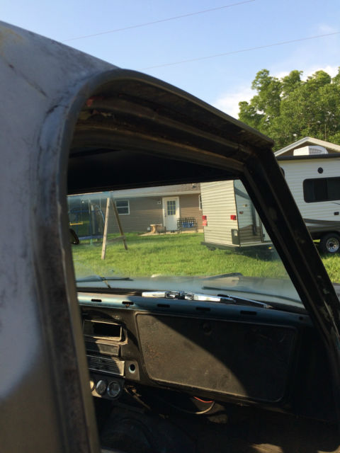 1967 black Chevrolet C-10 truck