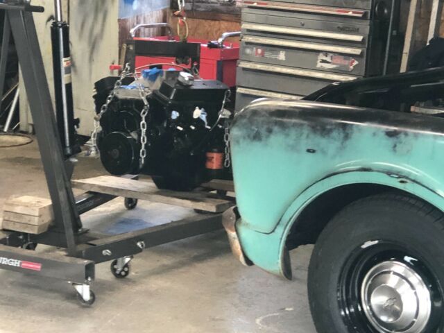 1967 Green Chevrolet C-10 SHORT BED PICKUP