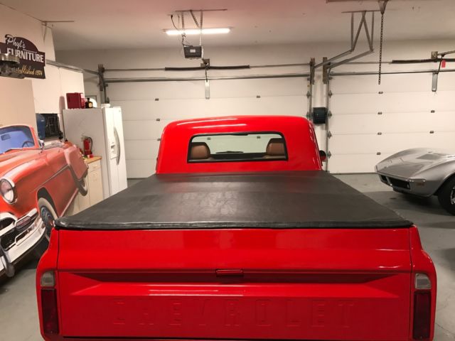 1967 Red Chevrolet C-10 Standard Cab Pickup