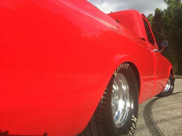 1967 Red Chevrolet C-10 Standard Cab Pickup