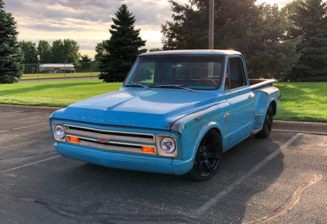 1967 Blue Chevrolet C-10