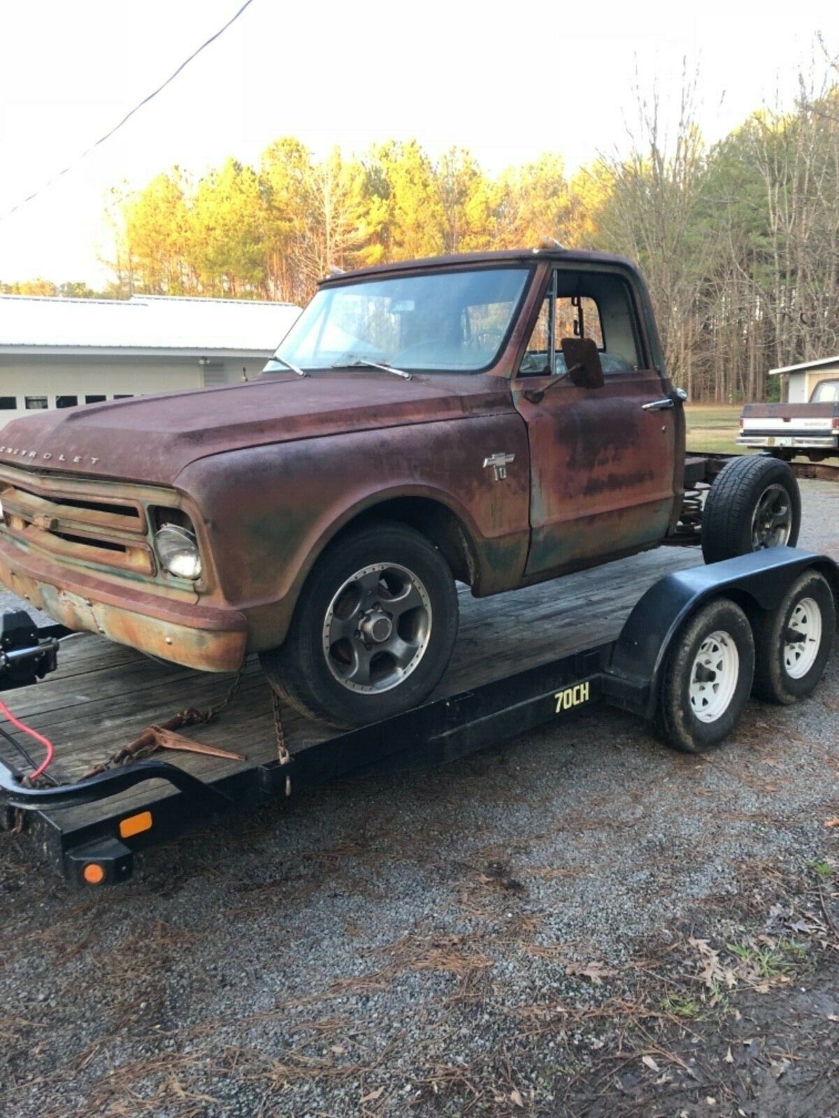 1967 Blue Chevrolet C-10 Standard Cab Pickup
