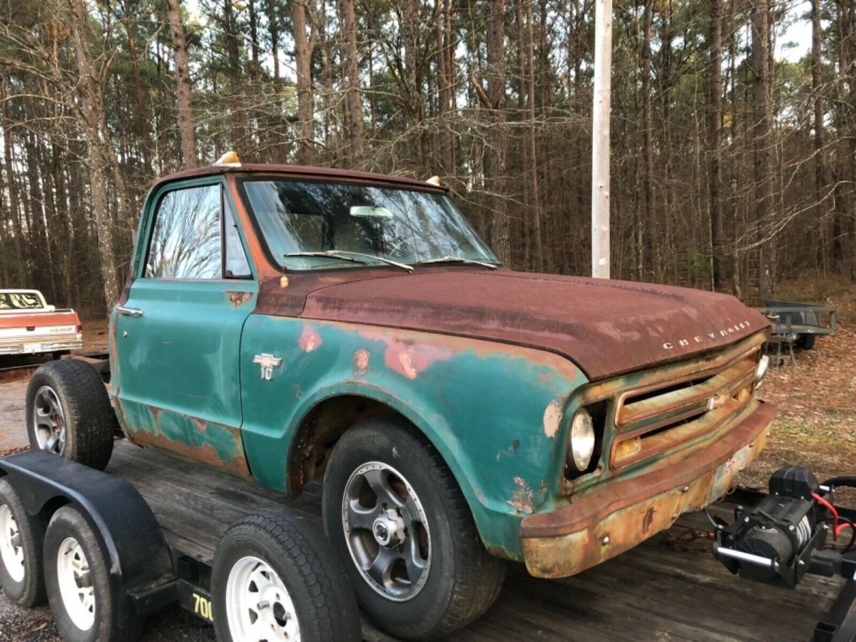 1967 Blue Chevrolet C-10 Standard Cab Pickup