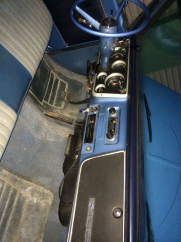 1967 Blue Chevrolet C-10 Standard Cab Pickup