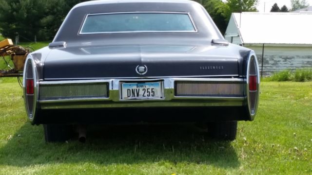 1967 Black Cadillac Fleetwood Limousine