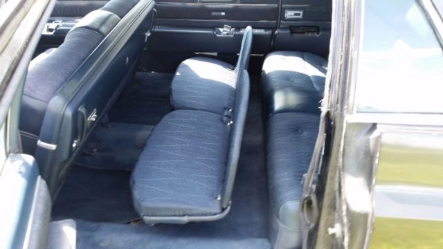 1967 Black Cadillac Fleetwood Limousine