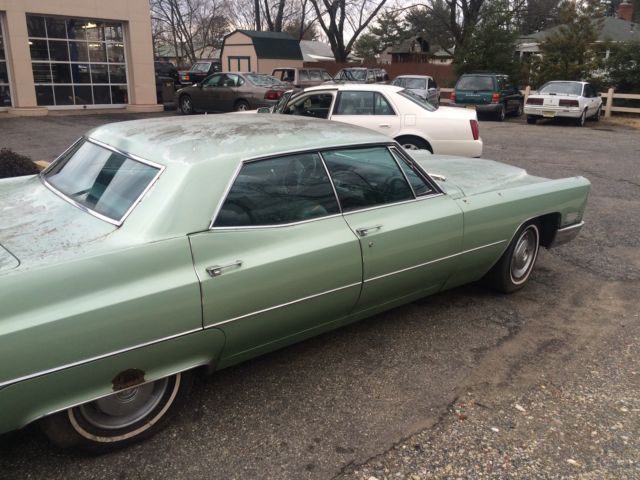 1967 Black Cadillac DeVille Sedan