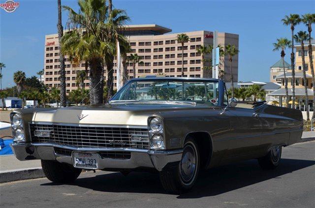 1967 Gold Cadillac DeVille