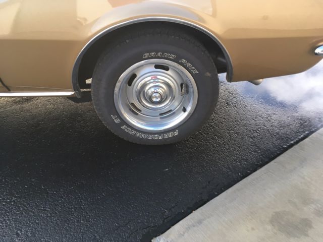 1967 Gold Chevrolet Camaro