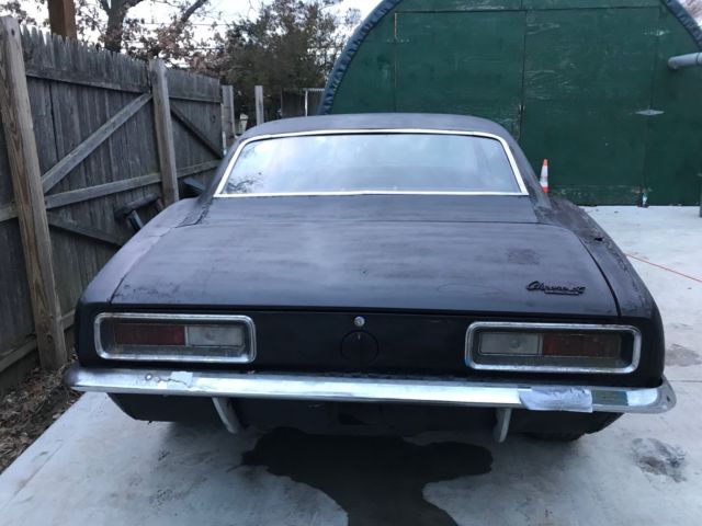 1967 Black Chevrolet Camaro