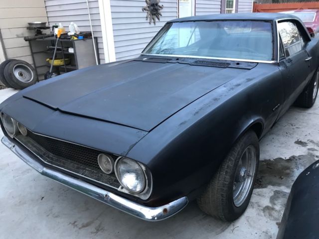 1967 Black Chevrolet Camaro