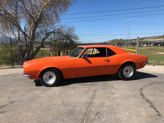 1967 Orange Chevrolet Camaro Coupe