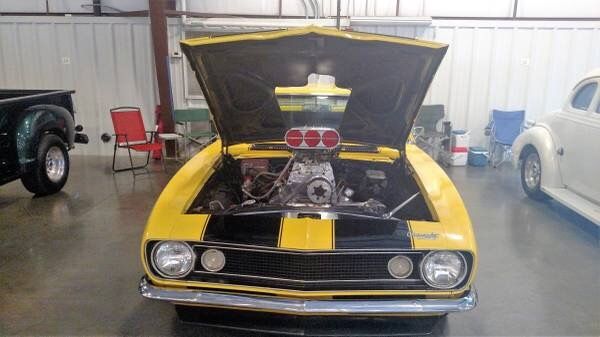 1967 Yellow Chevrolet Camaro