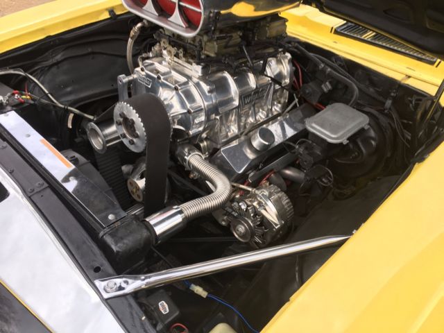 1967 Yellow Chevrolet Camaro