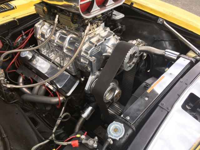 1967 Yellow Chevrolet Camaro