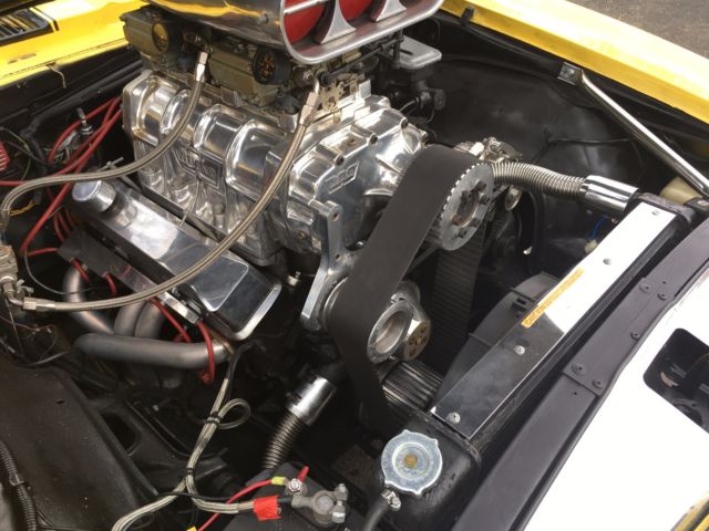 1967 Yellow Chevrolet Camaro