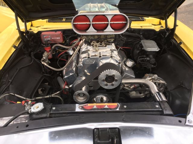 1967 Yellow Chevrolet Camaro