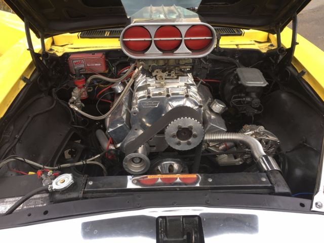 1967 Yellow Chevrolet Camaro