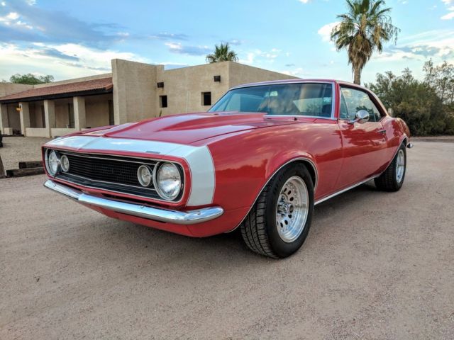 1967 Red Chevrolet Camaro Coupe