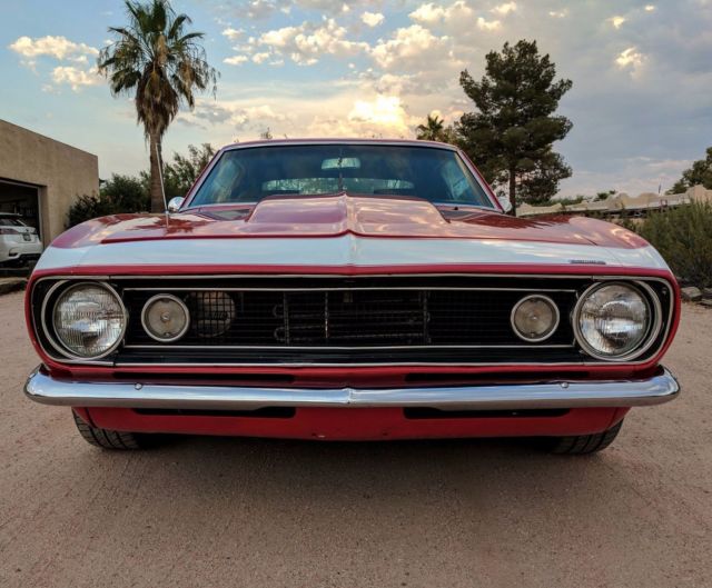1967 Red Chevrolet Camaro Coupe